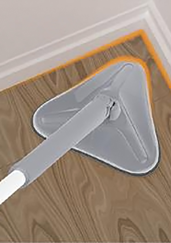 Hands-free Triangle mop
