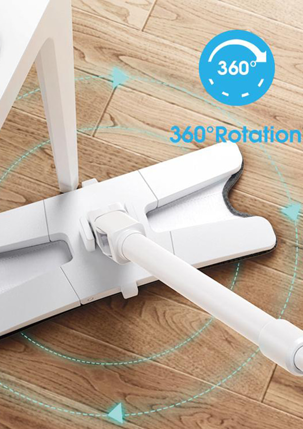 T7 Hands Free Flat Mop with Bucket